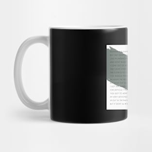 Leave Me Alone Rap Mug